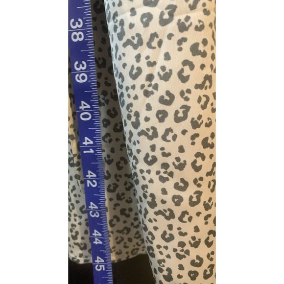 Abercrombie and Fitch Gray Leopard Print Slip Dress Adjustable Strap Size XL NWT - Picture 6 of 7